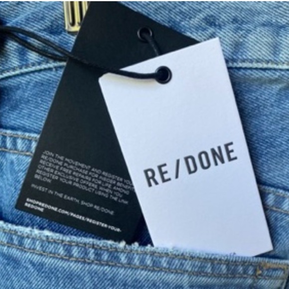 Re/Done Comfy 90s High Waist Straight Leg Jeans - Picture 11 of 13